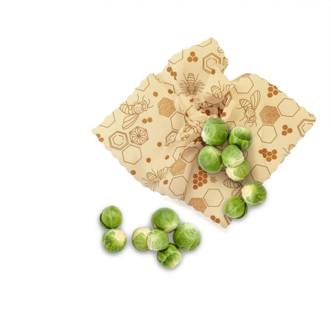 HONNELLY NATURAL Bienenwachstuch M – 25 × 25 cm